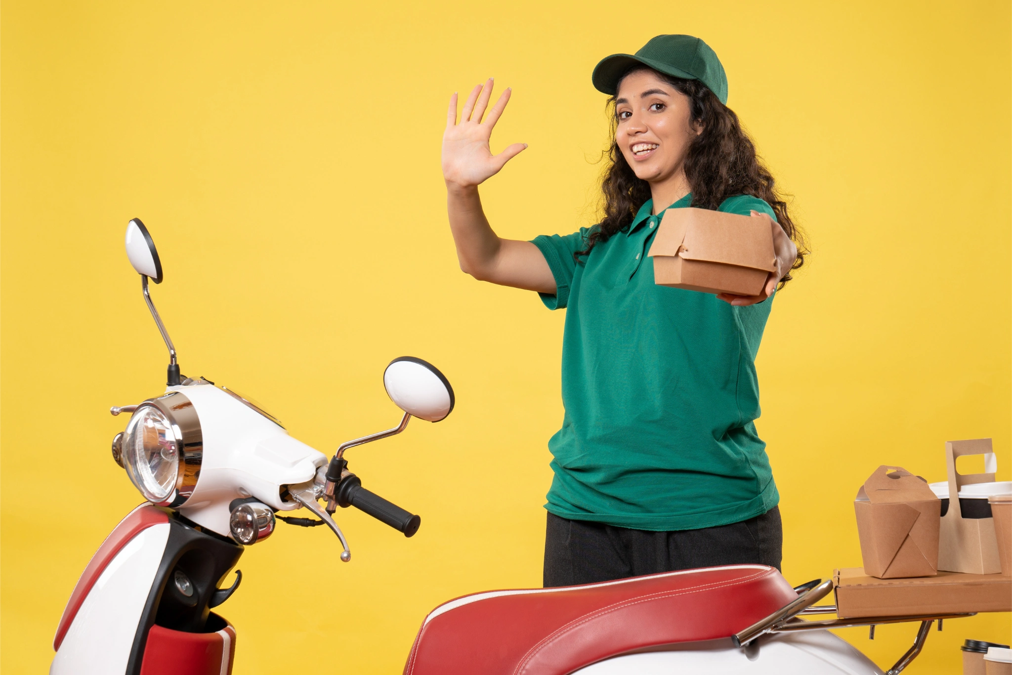 Food delivery driver